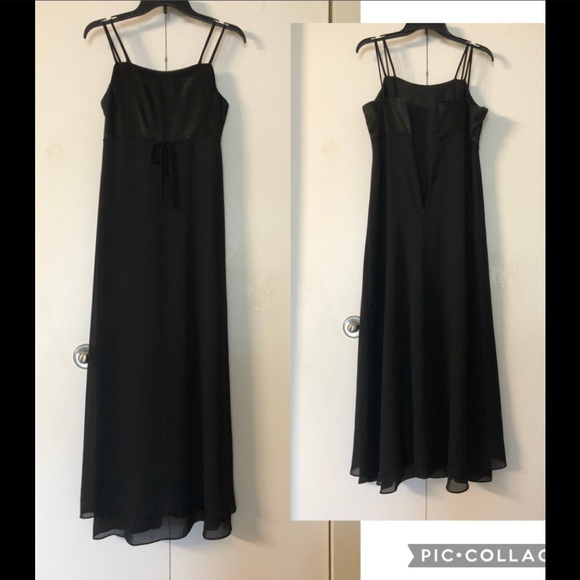 CDC Evening Caren Desiree Co straps dress size 4 Maxi Party Elegance Chiffon - Picture 1 of 12